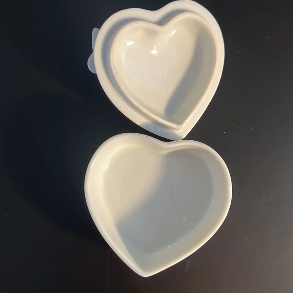 Heart Shaped Dish with Lid